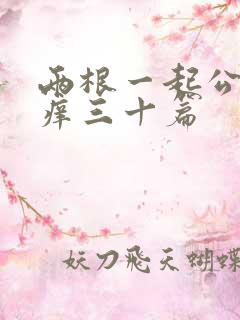 两根一起公憩止痒三十篇