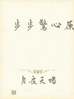 步步惊心原著