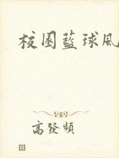 校园蓝球风云