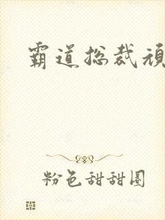 霸道总裁顽劣妻