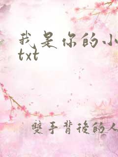 我是你的小小狗txt