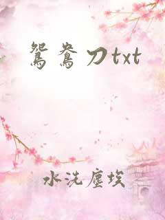 鸳鸯刀txt