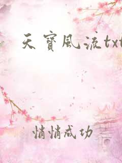 天宝风流txt