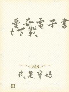 爱奇电子书txt下载