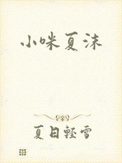 小咪夏沫
