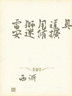 雷狮用道具玩哭安迷修扩