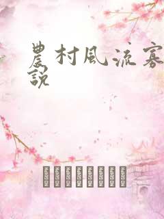 农村风流寡妇小说