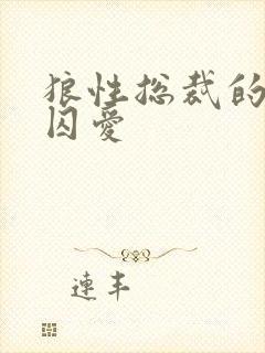 狼性总裁的地下囚爱