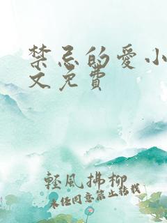 禁忌的爱小说全文免费