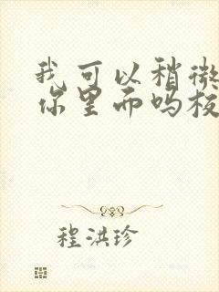 我可以稍微放进你里面吗校园版