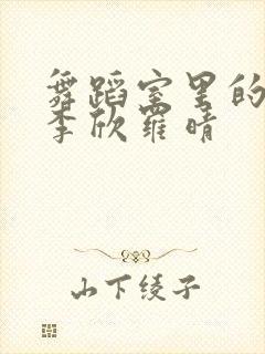 舞蹈室里的景色李欣罗晴