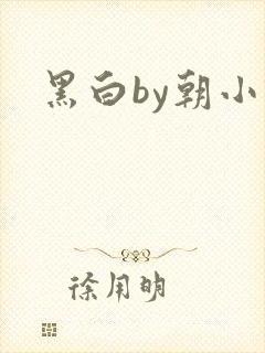 黑白by朝小诚