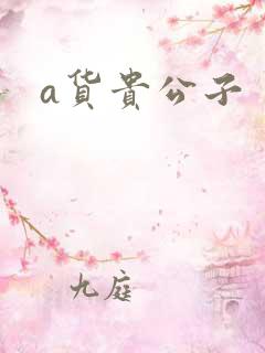 a货贵公子