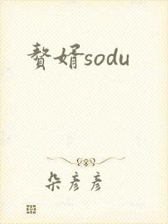 赘婿sodu