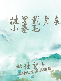 披星戴月来睡你小卷毛