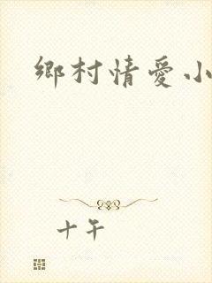 乡村情爱小说