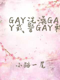 GAY洗澡GAY武警GAY软件
