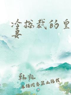 冷总裁的皇后暖妻