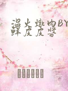 温火炖肉BY海鲜皮皮酱