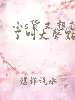 小s货又想挨c了叫大声点