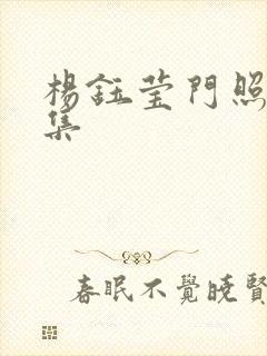 杨钰莹门照艳全集