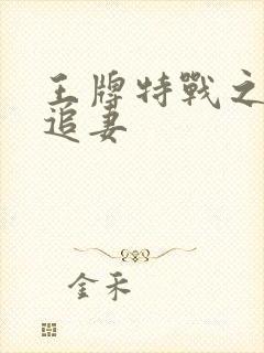 王牌特战之军少追妻