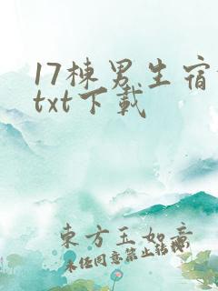 17栋男生宿舍txt下载