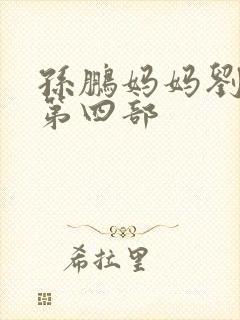 孙鹏妈妈刘淑英第四部