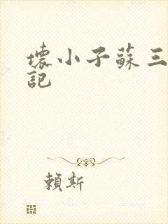 坏小子苏三风流记