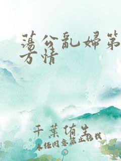 荡公乱妇第1章方情