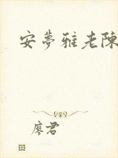 安梦雅老陈