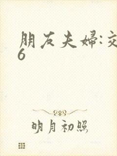 朋友夫妇:交换6