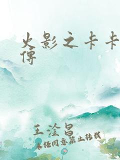 火影之卡卡西别传