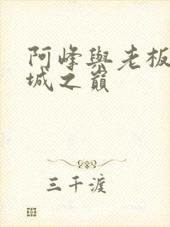 阿峰与老板娘倾城之巅