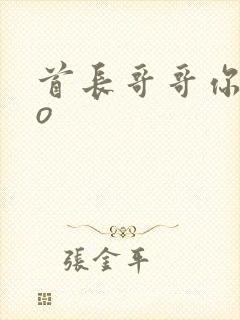 首长哥哥你好po