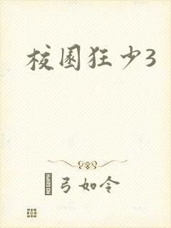 校园狂少3