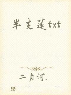 半支莲txt