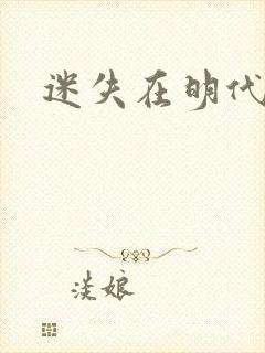迷失在明代末年