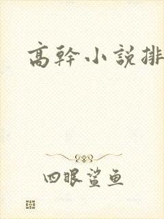 高干小说排行榜