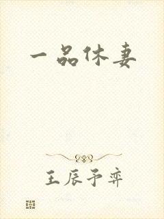 一品休妻