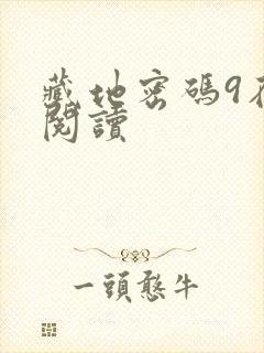 藏地密码9在线阅读