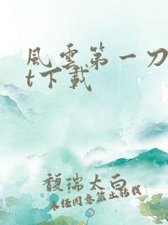 风云第一刀txt下载