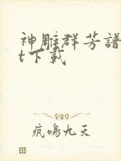 神雕群芳谱txt下载