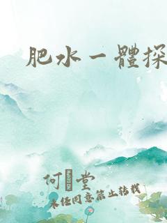 肥水一体探岳体