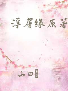 浮屠缘原著小说