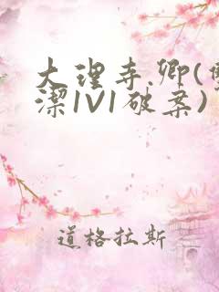 大理寺.卿(双洁1V1破案)