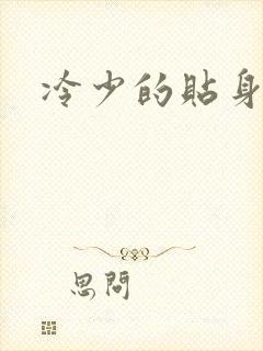 冷少的贴身女人