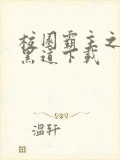 校园霸主之一统黑道下载