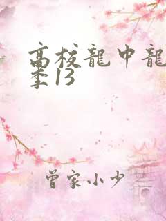高校龙中龙第二季13