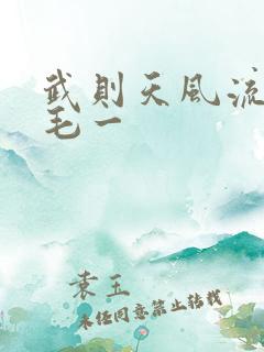 武则天风流艳情毛一